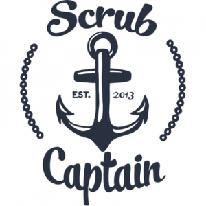 Scrub Captain Logo for 2015 VYC Boat Show