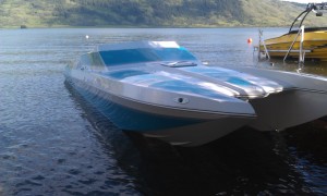 Phto of Fast Boat Featured Display’ at VYC Boat Show 