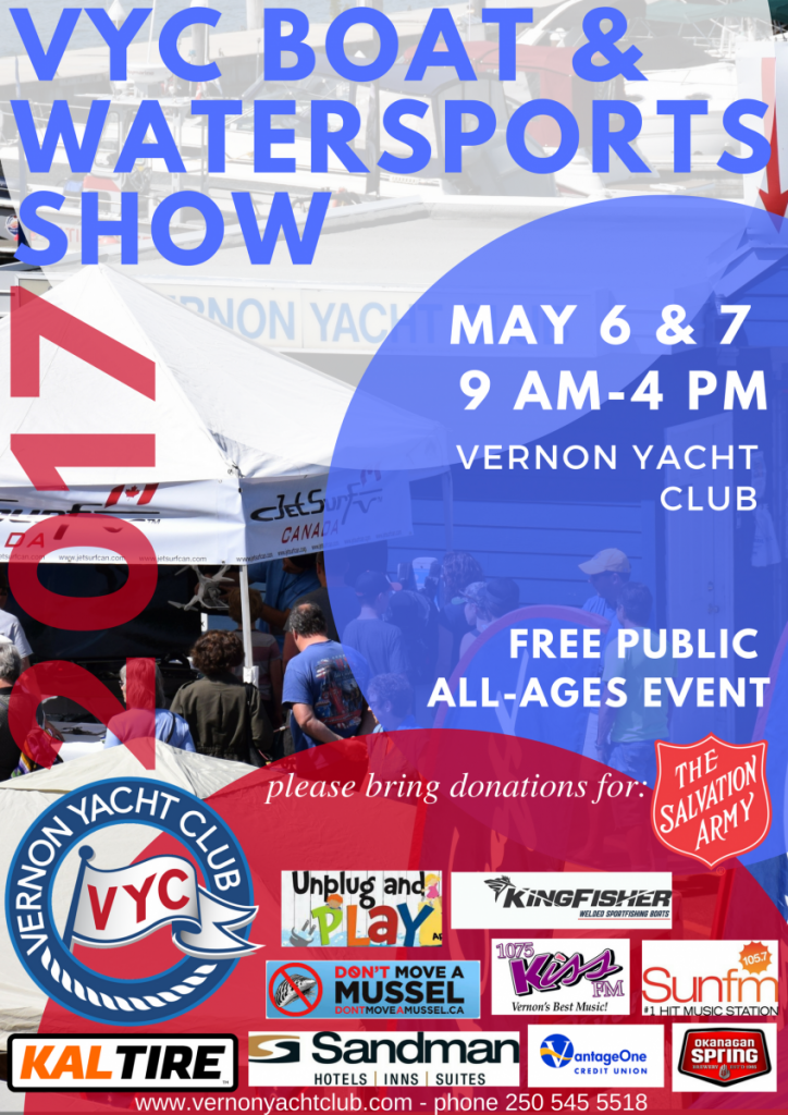 2017 VYC BOAT & WATERSPORTS SHOW poster